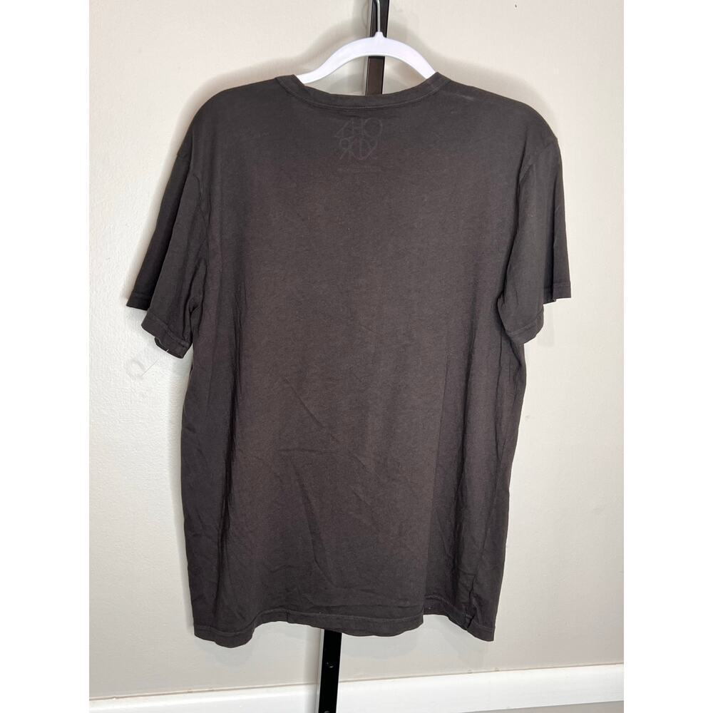 Chaser Bring On The Night Short Sleeve Crew Neck Graphic Tee Black/White Mens L - Picture 3 of 4